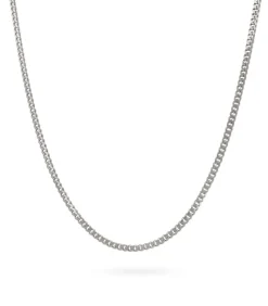 Cuban Link Heren Ketting - Dikke Schakel - 5mm - Zilver Kleurig