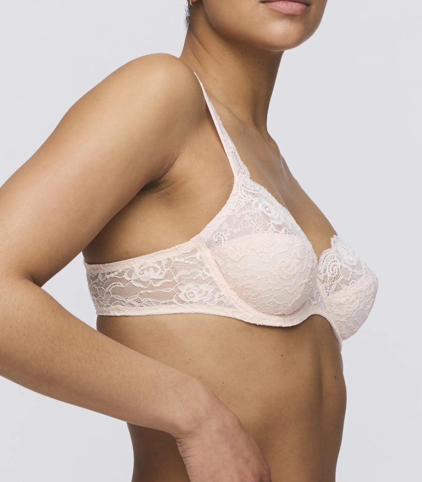 CYRILE crystal pink volle cup bh