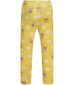 DAISY - Leggings - Geel