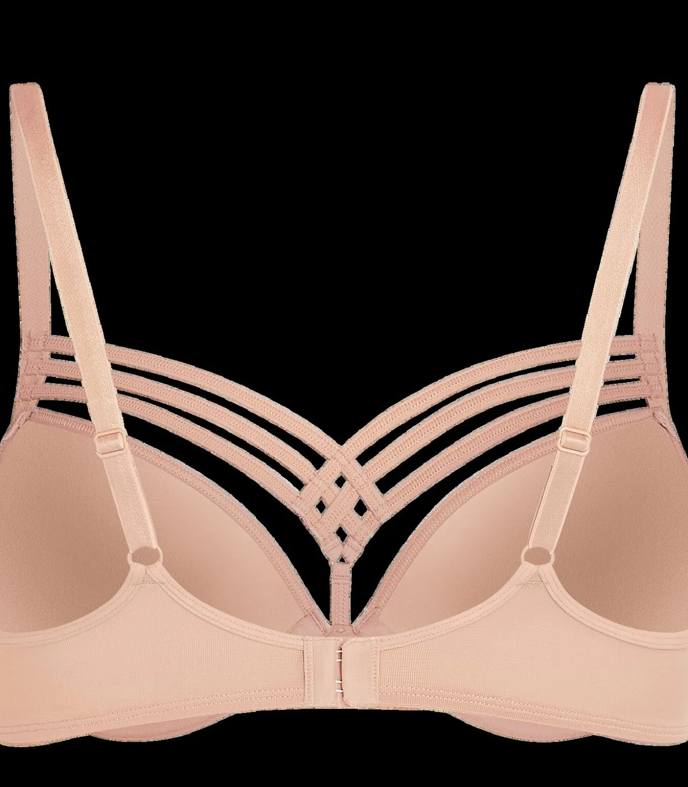 Dame de paris push up bh glossy camel 70A