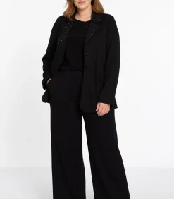 Dames Blazer met strass knopen