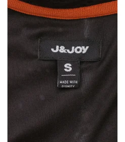 Dames geperforeerd T-shirt met lange mouwen