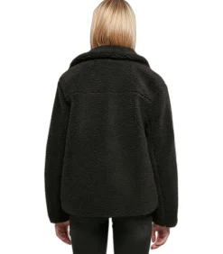 Damesfleece met sherpa