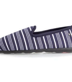 Damesslippers charentaise Gestreept