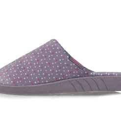Damesslippers Pois Violet