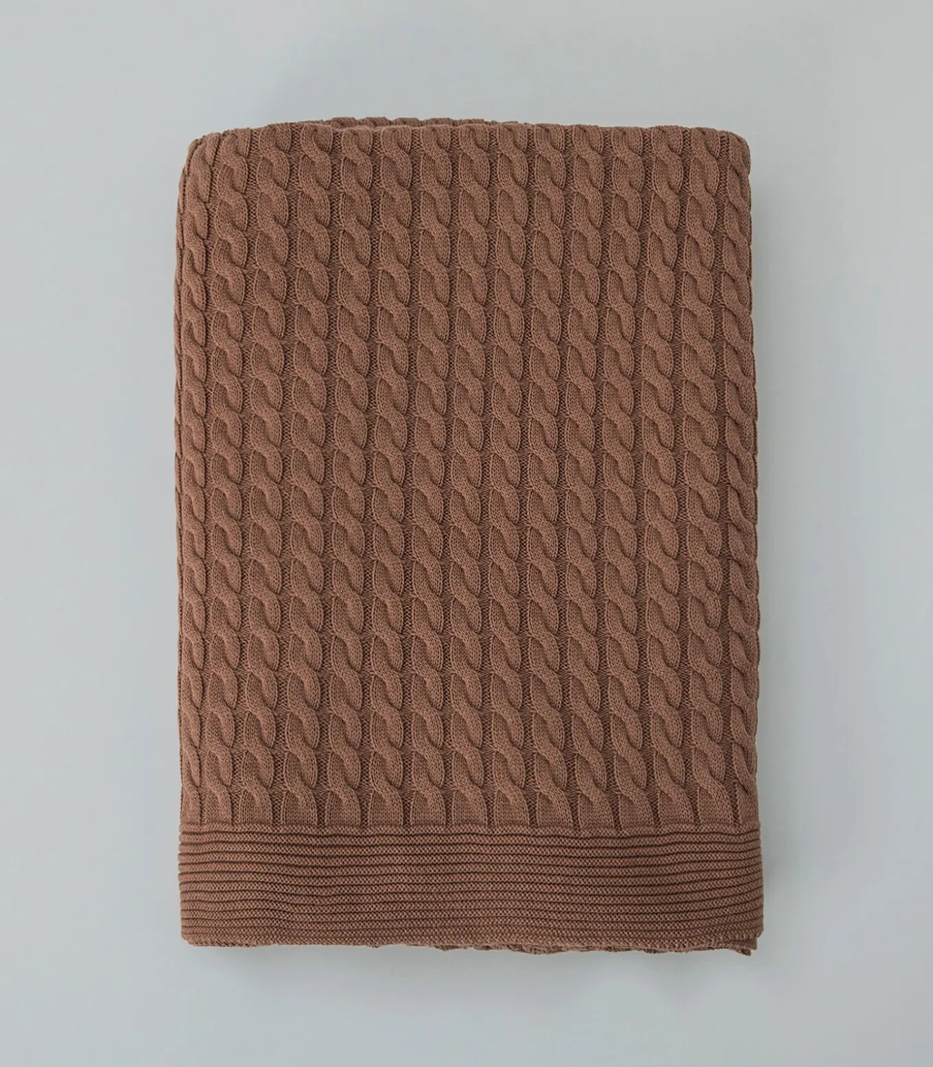 Deken 2 personen Derecho 200x220 cm Kaneel