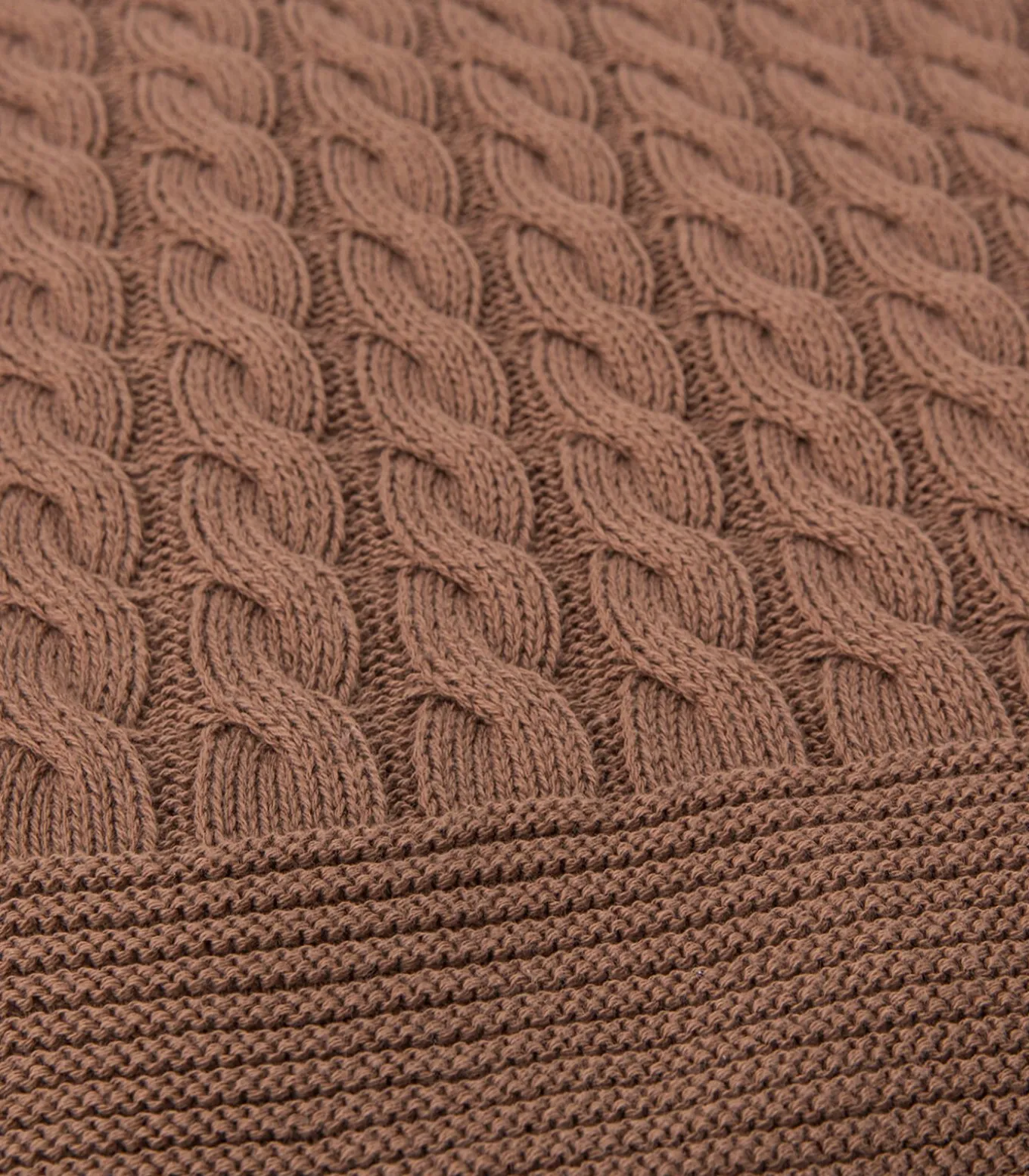 Deken 2 personen Derecho 200x220 cm Kaneel