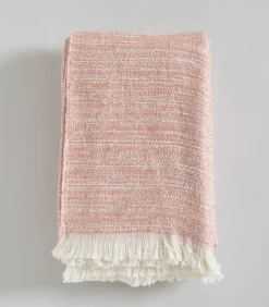 Deken 2 personen Melange 240x220 cm Lichtroze