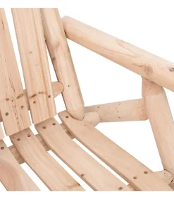 3-delige Loungeset massief vurenhout