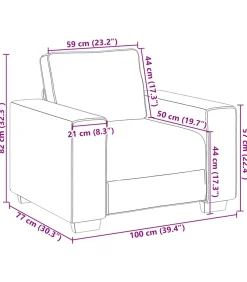 3-delige Loungeset met kussens fluweel donkergrijs