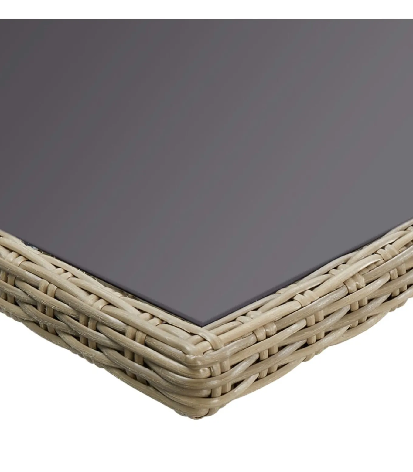 9-delige Tuinset poly rattan bruin