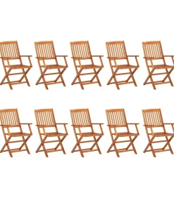 11-delige Tuinset 280x90x75 cm massief acaciahout