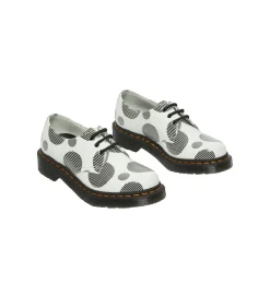 Derby schoenen Dr. Martens 1461 Polka Dot Smooth wit