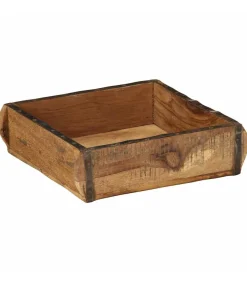 Dienblad met opslag 4 pcs Bruin 31 x 29 x 10 cm