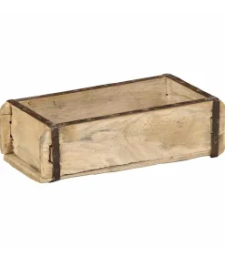 Dienblad met opslag Bruin 30 x 15 x 9 cm