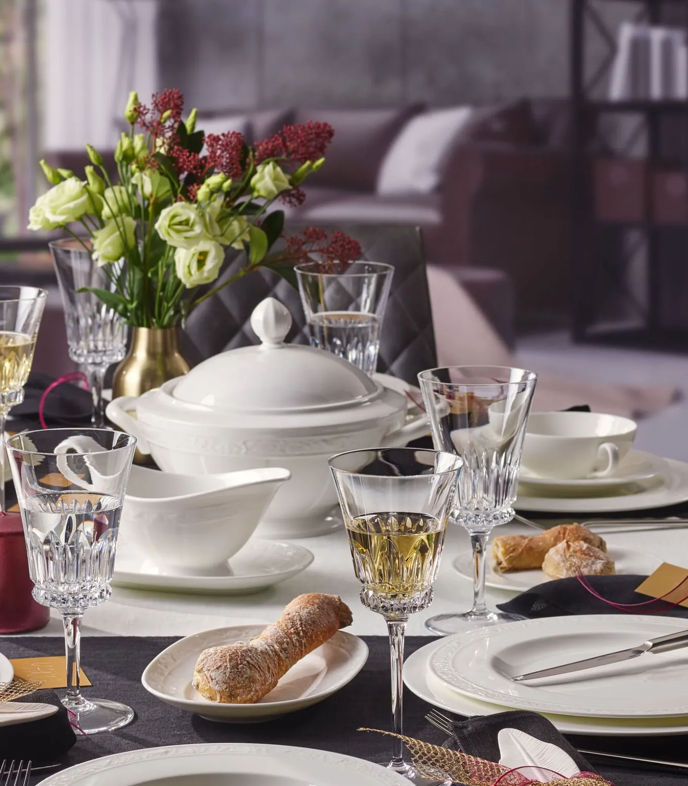 Diep bord White Pearl