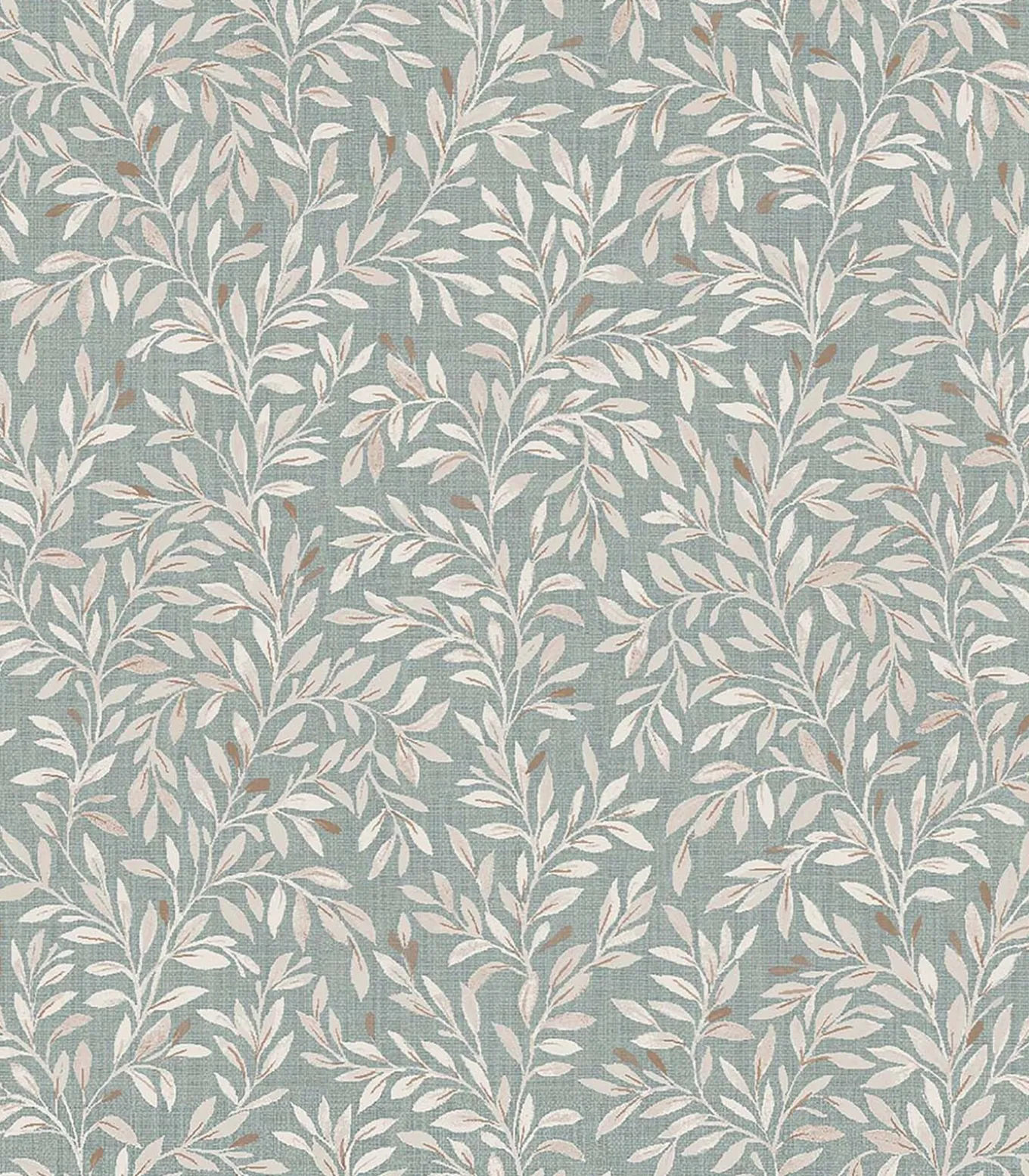 Ditsy Leaf Blauw 10mx52cm