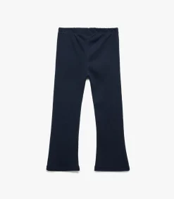 Donkerblauwe Meisjes Legging Flared Katoen