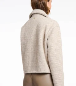 Double breasted jas licht berken montuur XL