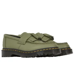 Dr. Martens Adrian leren mocassins in het groen