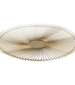 Draadmand 53xH5cm goud twisted Iris