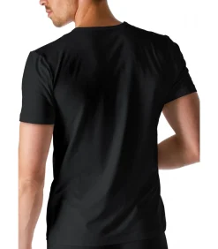 Dry Cotton Shirt Zwart