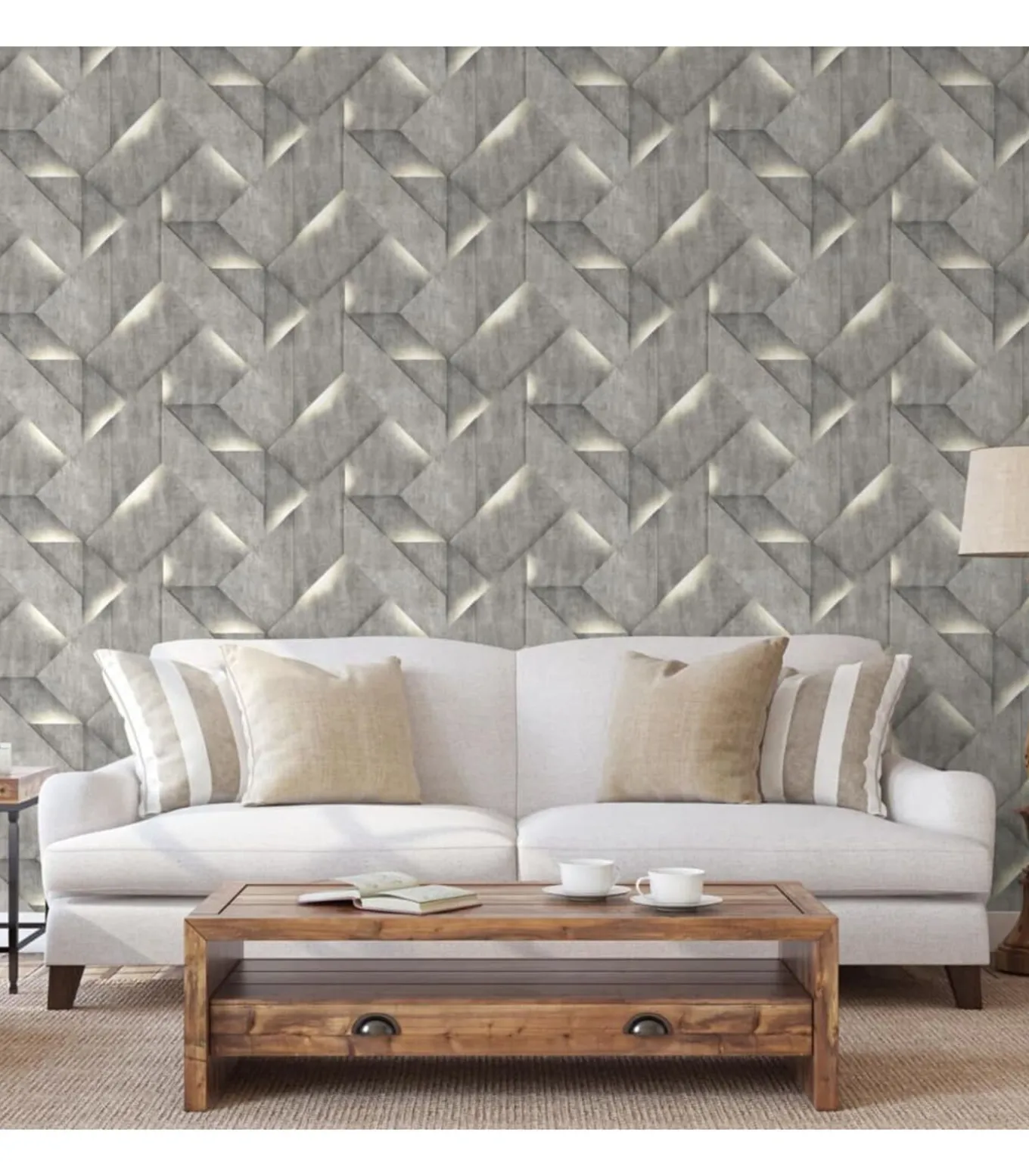 DUTCH WALLCOVERINGS Behang Onyx donkergrijs