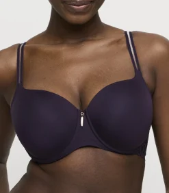 EAST END amethist voorgevormde bh - hartvorm