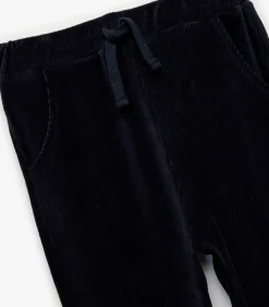 Ecru Baby Broek Normale Taille met Zakdetails