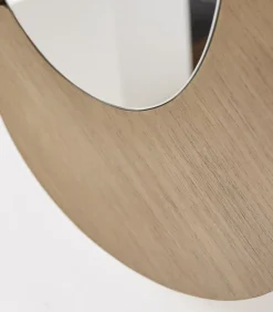 Eda - Ovale spiegel in licht mindihout 115 x 75 cm