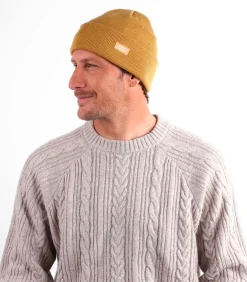 Effen muts met boord CRAIG