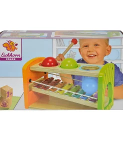 Eichhorn houten hamerbank met xylofoon - educatief speelgoed