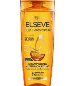 Elseve Buitengewone Olie Glans Voedingsshampoo – Droog Haar