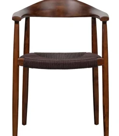 Embrace Eetkamerstoelen - Beukenhout - Donkerbruin - Set van 6