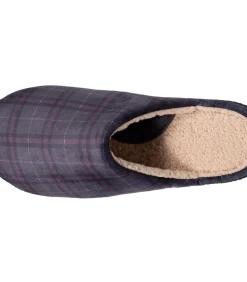 Ergo pantoffels zwart Tartan