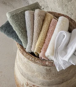 Essentiel - Effen washandje van biologisch katoen