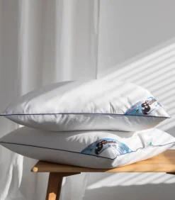 Fabiola - Zacht Halfdons Hoofdkussen - Set van 2 stuks