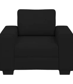 Fauteuil 60 cm stof zwart