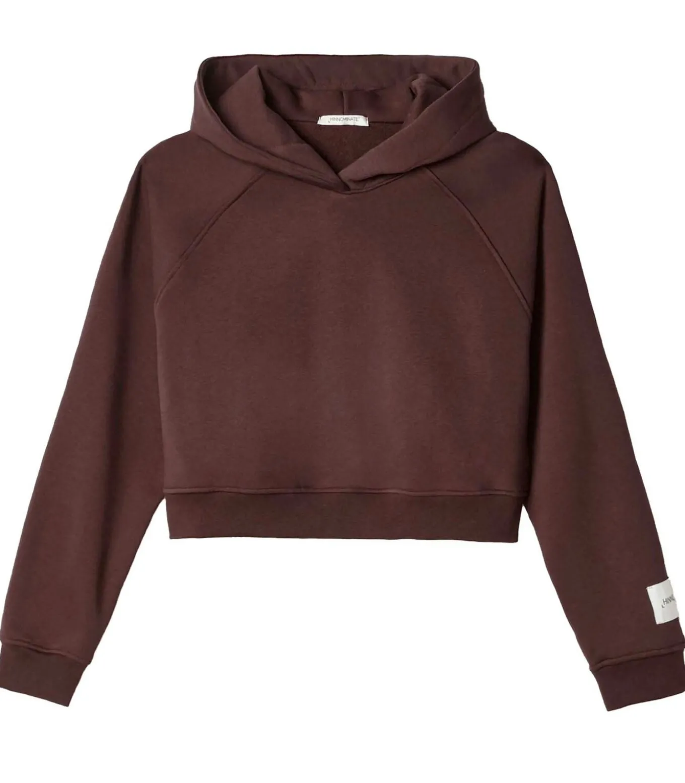 Felpa Cappuccio A Scatoletta Con Manica Raglan