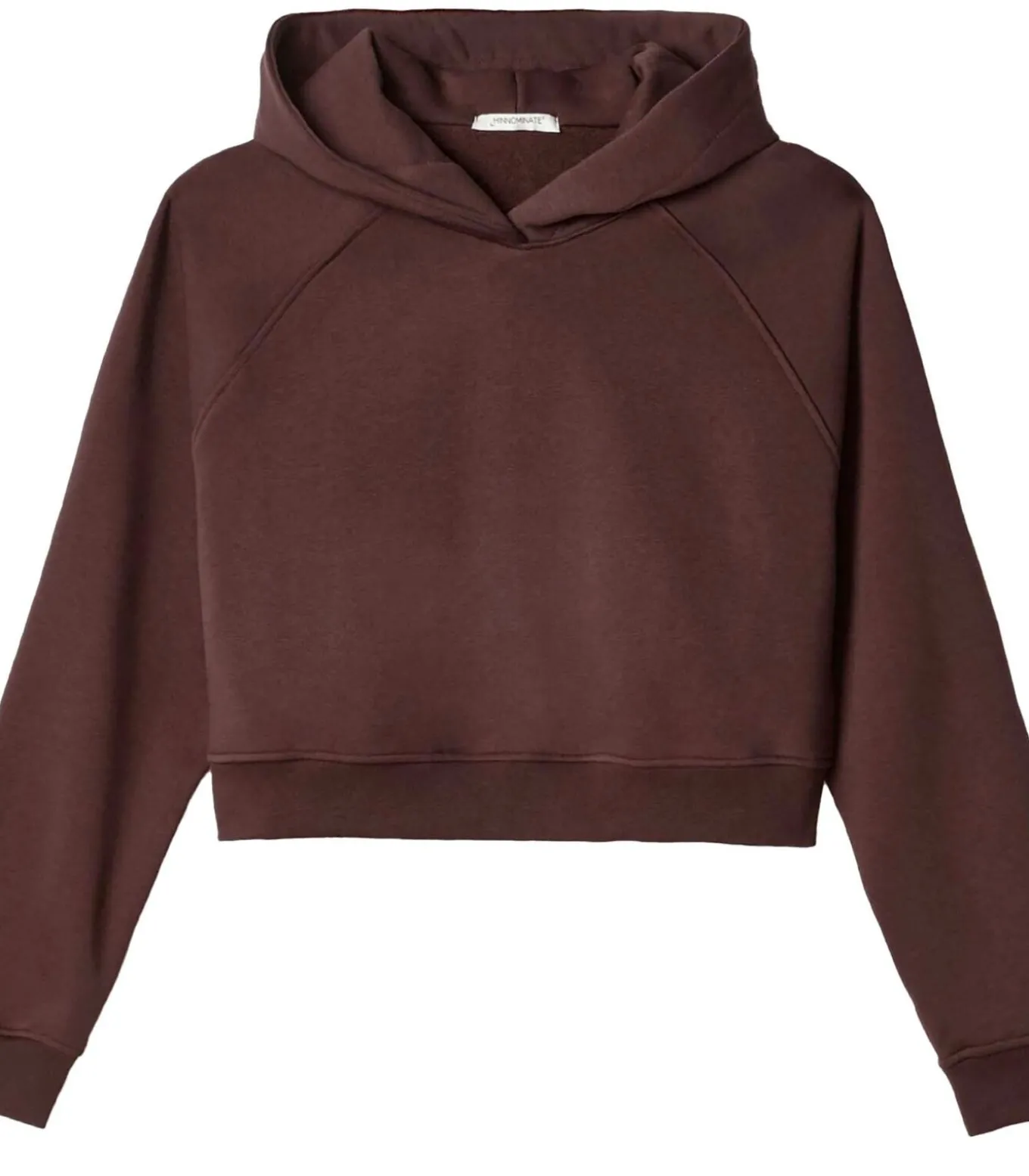 Felpa Cappuccio A Scatoletta Con Manica Raglan