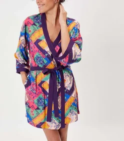 Fleece Kimono MARIGOLD