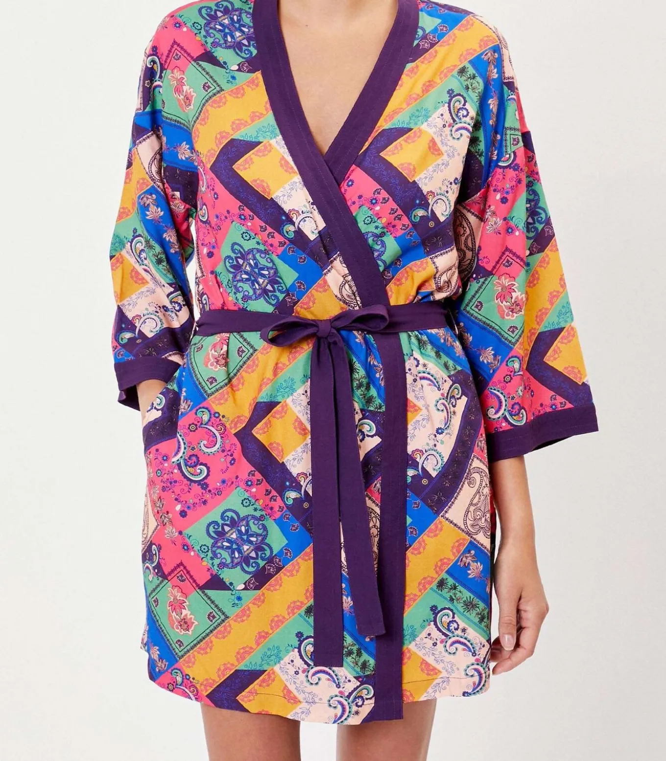 Fleece Kimono MARIGOLD