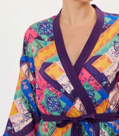 Fleece Kimono MARIGOLD