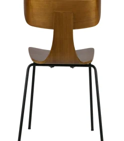 Form Eetkamerstoelen - Hout - Bruin - Set van 6