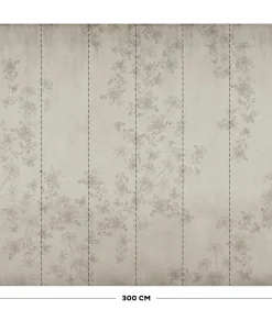 Fotobehang Wild Flower Concrete