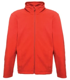 FULL ZIP - Fleece - Rood
