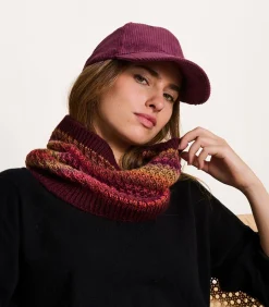 Gebreide multicolor coltrui