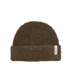 Gebreide muts Bouclé