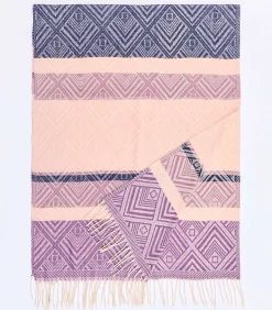 Gebreide rechthoekige sjaal BELLY