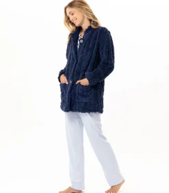 Geknoopt jasje met gevlochten effect ESSENTIEL 174